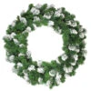 24" Snowy Colorado Pine Flocked Artificial Christmas Wreath - Unlit 1 24" Snowy Colorado Pine Flocked Artificial Christmas Wreath - Unlit -Ornaments Store 02fjlcfliyhmxx0ahljuvgevdbju4lr8 37761.1588396873