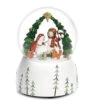 Roman 6" White And Green Music Snowman Nativity Dome Table Top Decoration 2 Roman 6" White And Green Music Snowman Nativity Dome Table Top Decoration -Ornaments Store 132417 22202.1588400781