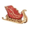 Roman 11" Red And Gold Ornate Resin Christmas Sleigh Container Figurine 2 Roman 11" Red And Gold Ornate Resin Christmas Sleigh Container Figurine -Ornaments Store 132887 49599.1588402567
