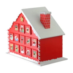Northlight 10.25" Red And White Advent House With Chimney Storage Box 8 Northlight 10.25" Red And White Advent House With Chimney Storage Box -Ornaments Store 1iyuxlixgxafyrwedmiqop8fdik5gvux 18276.1588350472
