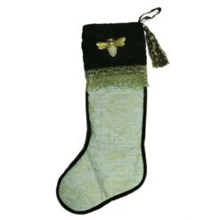 27" Sage Green And Gold French Writing With Bee Christmas Stocking 5 27" Sage Green And Gold French Writing With Bee Christmas Stocking -Ornaments Store 20ondhwbqismtzjvppxk8ktbplwwoja4201 47149.1599267576