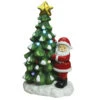 Northlight 21.25" Green And White LED Lighted Musical Santa With Christmas Tree Tabletop Figurine -Ornaments Store 2zpxf081hhgufxklateyswwhvztptnx2 91318.1588403944