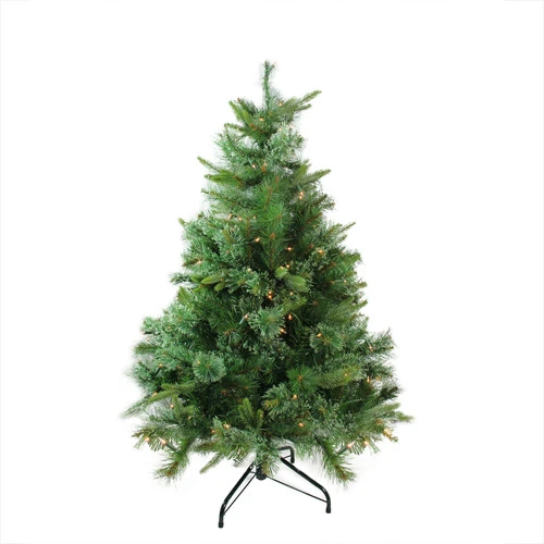 Northlight 4.5' Pre-Lit Full Ashcroft Cashmere Pine Artificial Christmas Tree - Clear AlwaysLit Lights 3 Northlight 4.5' Pre-Lit Full Ashcroft Cashmere Pine Artificial Christmas Tree - Clear AlwaysLit Lights