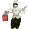 Mark Roberts Beige And Green Mistletoe Magic Christmas Fairy - Large 19" -Ornaments Store 51 78134 93548.1587644174