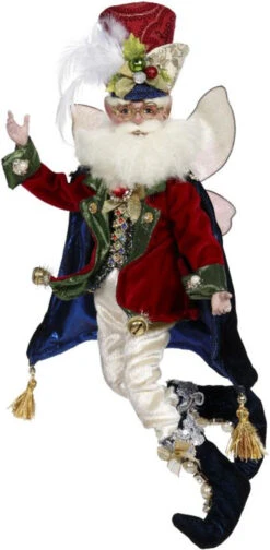 17" White And Red Nutcracker Ballet Medium Christmas Fairy Figurine