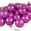 48ct Pink Lollipop Shiny Glass Christmas Ball Ornaments 2" (50mm) -Ornaments Store 5901aexzmspheqerapcix4cbird3zbem 70399.1588354220