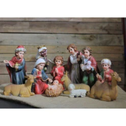 Northlight 12-Piece Red And Beige Religious Children's First Christmas Nativity Set 8" -Ornaments Store 5uax53zqk3xwpd84cwiocb3nx9tihr8p 94701.1588353523