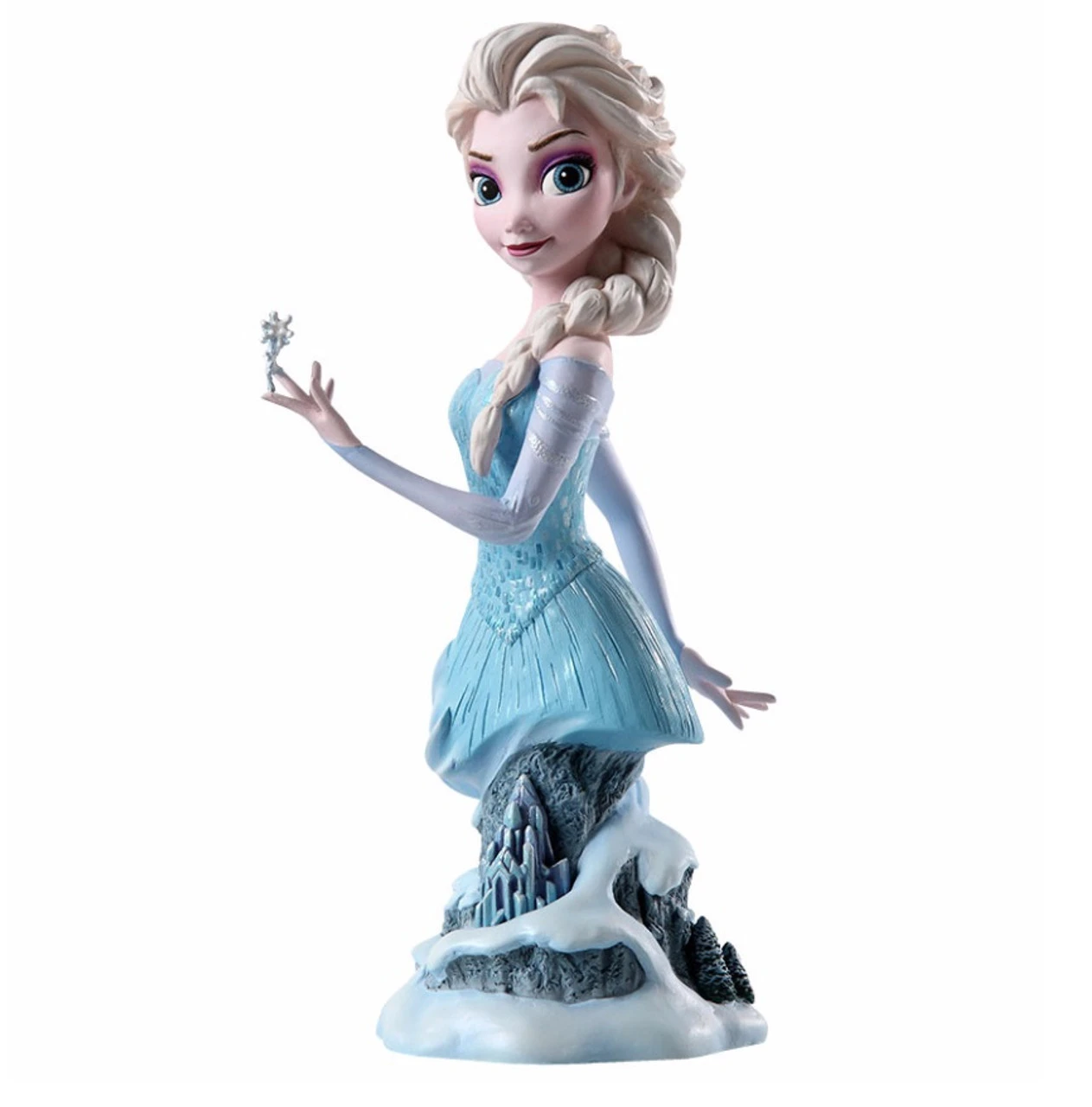 Enesco 7.25" Blue And White Frozen Elsa Tabletop Figurine 3 Enesco 7.25" Blue And White Frozen Elsa Tabletop Figurine