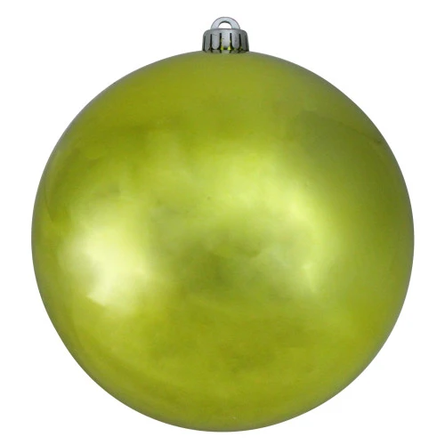 Northlight Shiny Kiwi Green Shatterproof Christmas Ball Ornament 8" (200mm) 3 Northlight Shiny Kiwi Green Shatterproof Christmas Ball Ornament 8" (200mm)