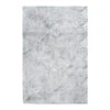 9' X 12' Maze Blue Hand-Tufted Ivory Wool Rug