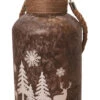 Northlight 12" Brown Winter Scene Christmas Pillar Candle Holder Lantern With Handle -Ornaments Store 7knpvorprum12vpx9ngwrvfhbjpdbwww 66406.1588350252