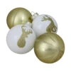 Northlight 4ct Champagne Gold And White Deer 2-Finish Christmas Ball Ornaments 4.5" (110mm) 2 Northlight 4ct Champagne Gold And White Deer 2-Finish Christmas Ball Ornaments 4.5" (110mm) -Ornaments Store 7wjzhg47fjwe6pfjihkeft9d2kephgao 65210.1665610743