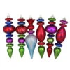 Northlight 6ct Red And Green 3-Finish Glass Christmas Finial Ornaments 6.5" (165mm) -Ornaments Store a1pjezl9dk8pgwry0ssrjebmrdprtitu 46434.1588355940