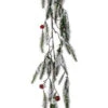 Green And Red Snowy Pine With Jingle Bells Artificial Christmas Garland - 15-Inch, Unlit -Ornaments Store allstate xag572 gr re 40066.1600045965