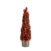 2' Red Potted Pine Cone Crab Apple Pencil Artificial Christmas Tree - Unlit -Ornaments Store allstate xdz201 na re 1 65465.1588363064