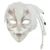 9" Pink And White Glittered Ornate Masquerade Mask Christmas Ornament -Ornaments Store allstate xn5155 wh 1 60815.1588344036