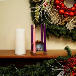 Roman 5.5" Gold Away In The Manger Animals With Baby Jesus Christmas Advent Candle Holder 7 Roman 5.5" Gold Away In The Manger Animals With Baby Jesus Christmas Advent Candle Holder -Ornaments Store ambpedtkii0e3hy6okhtyzs7tsz8ri2m 53707.1588397114