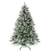 Northlight 6' Medium Flocked Angel Pine Artificial Christmas Tree - Unlit 1 Northlight 6' Medium Flocked Angel Pine Artificial Christmas Tree - Unlit -Ornaments Store angel pine 69505.1665580037