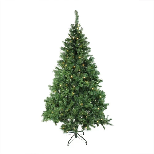 Northlight 6' Pre-Lit Mixed Classic Pine Medium Artificial Christmas Tree, Warm Clear LED Lights 3 Northlight 6' Pre-Lit Mixed Classic Pine Medium Artificial Christmas Tree, Warm Clear LED Lights