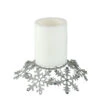 Melrose 9" Silver Snowflake Glittered And Jeweled Christmas Pillar Candle Holder -Ornaments Store baegwzxlqpwlb9o94sotvvtqw6ujqrdq 55697.1588368954