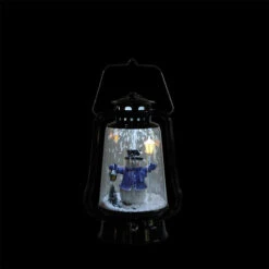 Northlight 13.5" Black Lighted Musical Snowman Snowing Christmas Table Top Lantern -Ornaments Store bobjlomy1o2fqv7pwjzb7tnilxomcjxe 65726.1588411221