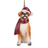 3.5" Fawn Boxer Dog Christmas Ornament -Ornaments Store boxer 1 71583.1670490064