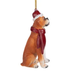 3.5" Fawn Boxer Dog Christmas Ornament -Ornaments Store boxer 5 82776.1670490064