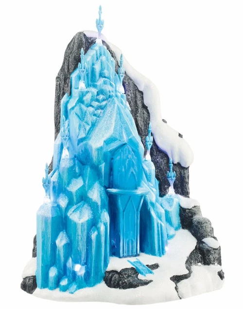 Department 56 12" Pre-Lit Blue And White Disney Frozen Elsa Ice Palace Christmas Tabletop Decor 3 Department 56 12" Pre-Lit Blue And White Disney Frozen Elsa Ice Palace Christmas Tabletop Decor