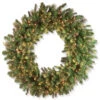 48" Carolina Pine Wreath With Clear Lights -Ornaments Store cap3 306 48w 40964.1588371431
