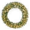 60" Carolina Pine Wreath With Clear Lights -Ornaments Store cap3 306 60w 46077.1588371443