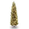 Christmas Central 6.5 Ft. Carolina Pine Slim Tree With Clear Lights -Ornaments Store cap3 330 65 11196.1670489770