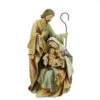 15" Beige And Brown Religious Holy Family Christmas Nativity Figurine
