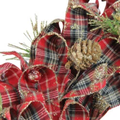 Northlight Red Plaid Bows And Pine Cones Artificial Christmas Wreath, 14.25-Inch, Unlit 7 Northlight Red Plaid Bows And Pine Cones Artificial Christmas Wreath, 14.25-Inch, Unlit -Ornaments Store clwol0dhc5x8seipyoyzwk40az1dsxp7 07961.1587643029