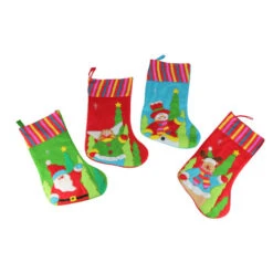 10-Piece Winter Wonderland Christmas Stocking And Novelty Gift Bag Set 14" 9 10-Piece Winter Wonderland Christmas Stocking And Novelty Gift Bag Set 14" -Ornaments Store cmi 22100 1203 64382.1588373618