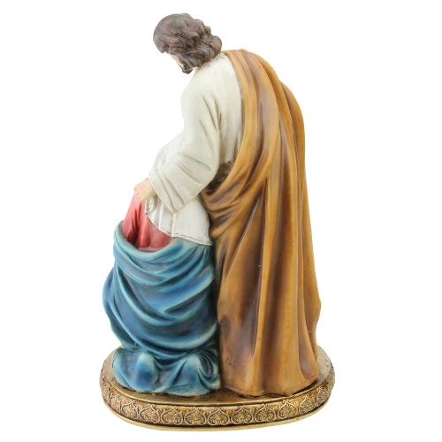 Northlight 11.5" Vibrantly Colored Holy Family Christmas Nativity Tabletop Decor 5 Northlight 11.5" Vibrantly Colored Holy Family Christmas Nativity Tabletop Decor - Image 3