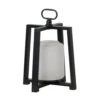 16.25" Black And White Contemporary Lantern With Frame -Ornaments Store dabhg 44388 1 50994.1588368283