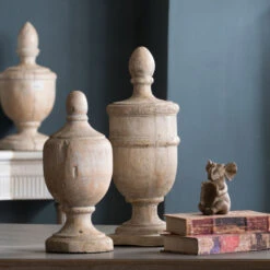 22" Brown Large Chester Finial Decorative Accent -Ornaments Store dabhg 73539 3 18361.1600996837