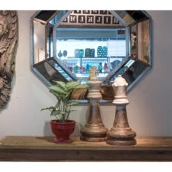 24" Gold And White Magnesia Finial -Ornaments Store dabhg 76558 3 40025.1588368257