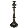 18.75" Bronze And Green Vintage Style Glossy Shine Candle Holder 2 18.75" Bronze And Green Vintage Style Glossy Shine Candle Holder -Ornaments Store dabhg dt39422 1 24751.1588370205