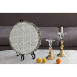 11.75" Gold And Clear Classic Finial Candle Holder -Ornaments Store dabhg kih75968 4 42007.1588349130