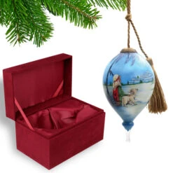 4.75" Shepherd Boy Overlooking City Religious Christmas Finial Shaped Glass Ornament 8 4.75" Shepherd Boy Overlooking City Religious Christmas Finial Shaped Glass Ornament -Ornaments Store dacf 1610013 03 94736.1601516034