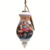 6” Santa Delivery Gift Christmas Glass Ornament -Ornaments Store dacf 1610082 97873.1588406048