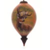 4.75” Brown Mule Deer Hand Painted Mouth Blown Glass Hanging Christmas Ornament -Ornaments Store dacf 1710525 37376.1588394722