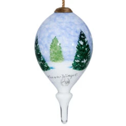 3.75” Red And White Santa Claus Hand Painted Mouth Blown Glass Hanging Christmas Ornament -Ornaments Store dacf 1911047 4 33874.1601516025