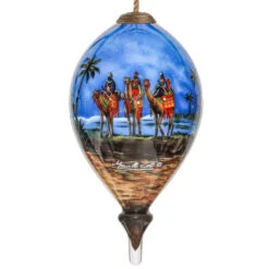 6" Holy Family Religious Christmas Finial Shaped Glass Ornament -Ornaments Store dacf 1911065 4 25698.1601516059