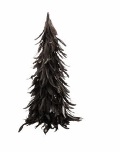 26" Brown Feather Cone Artificial Christmas Tree Tabletop Decor