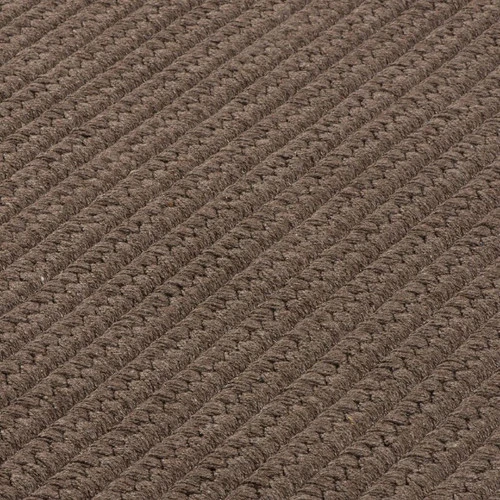 Colonial Mills 6' X 9' Brown Handmade Braided Rectangular Area Throw Rug 4 Colonial Mills 6' X 9' Brown Handmade Braided Rectangular Area Throw Rug - Image 2