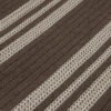 Colonial Mills 5' X 7' Brown Striped Handmade Braided Rectangular Area Throw Rug -Ornaments Store dcolm uh09r060x084s 2 80437.1664551944