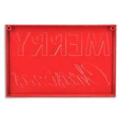 18.5" Red And White "MERRY Christmas" Wall Sign -Ornaments Store dcri 5352 05 51264.1695052446