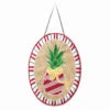 18" Red And Green Striped Pineapple Door Banner -Ornaments Store ddcks2030074 08263.1588360454